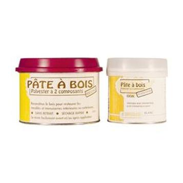 PATE A BOIS POLYESTER 500ML CHENE