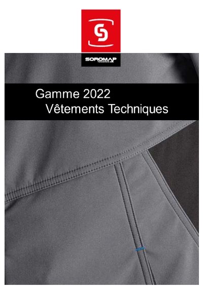 Téléchargez notre catalogue vêtements Soromap 2012