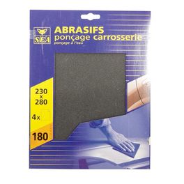 Pack of abrasive sheet wet sheet