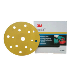 Self-agripping discs HOOKIT Ø 150 GOLD 255P (fine grain)