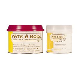 Pâte à bois polyester