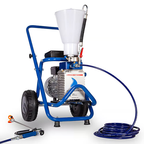Airless pump electric