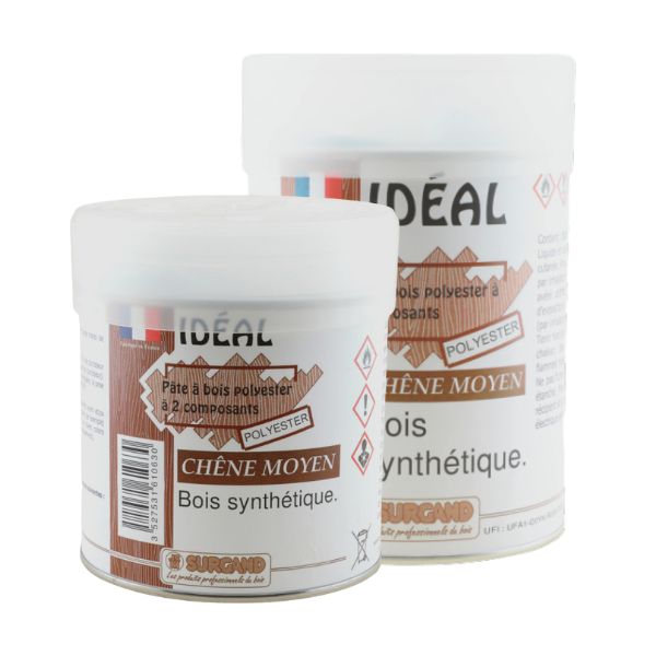 Polyester wood paste