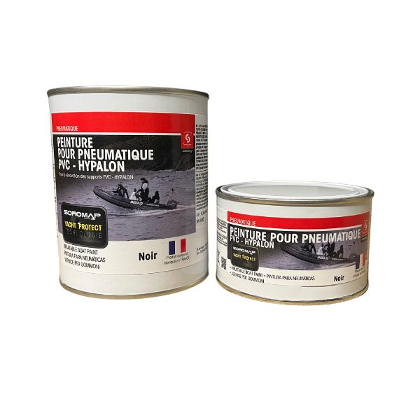 Inflatable boat paint
