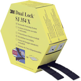 DUAL LOCK NOIR SJ354D 25MMX5M