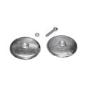Flange anode for rudders