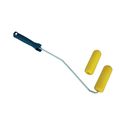 Interlocking foam radiator roller