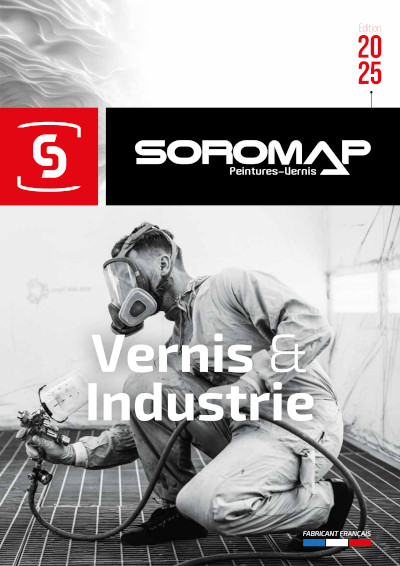 Télécharger notre catalogue Soromap Vernis & Industrie 2025