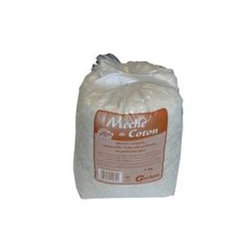 MECHE COTON PUR ECRU 1KG