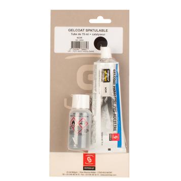 GELCOAT SPAT NOIR 75 ML +CATA