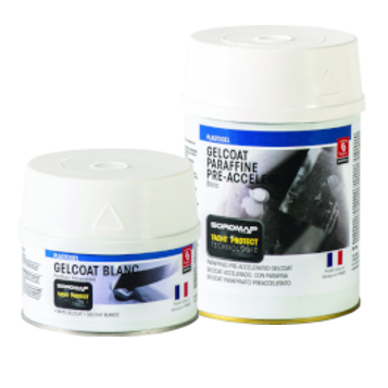 GELCOAT BLANC  PARA/ACC + CAT 250G